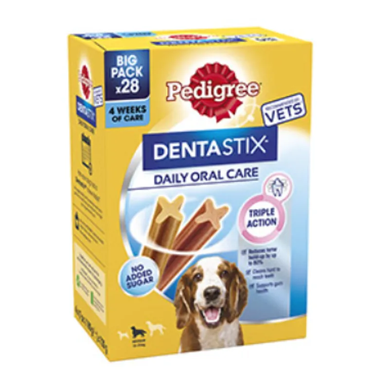 Pedigree Dentastix Medium Dog Pack 28